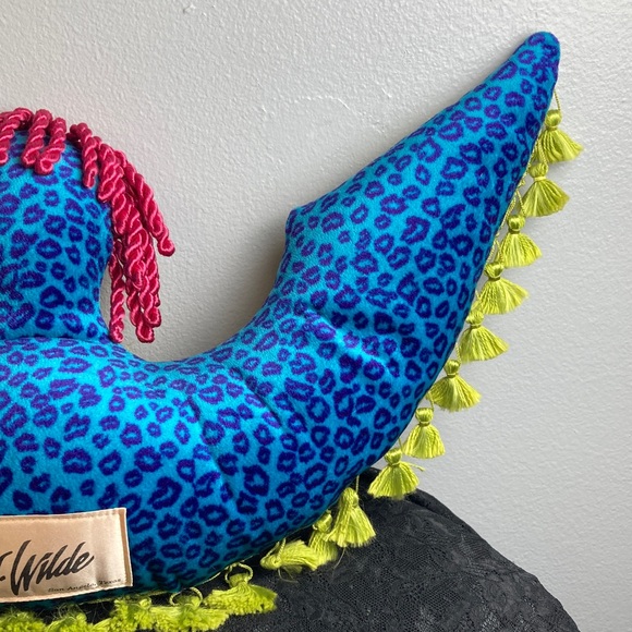 Vintage Colorful Patchwork Angel Decorative Pillow (OOAK) - Picture 12 of 16